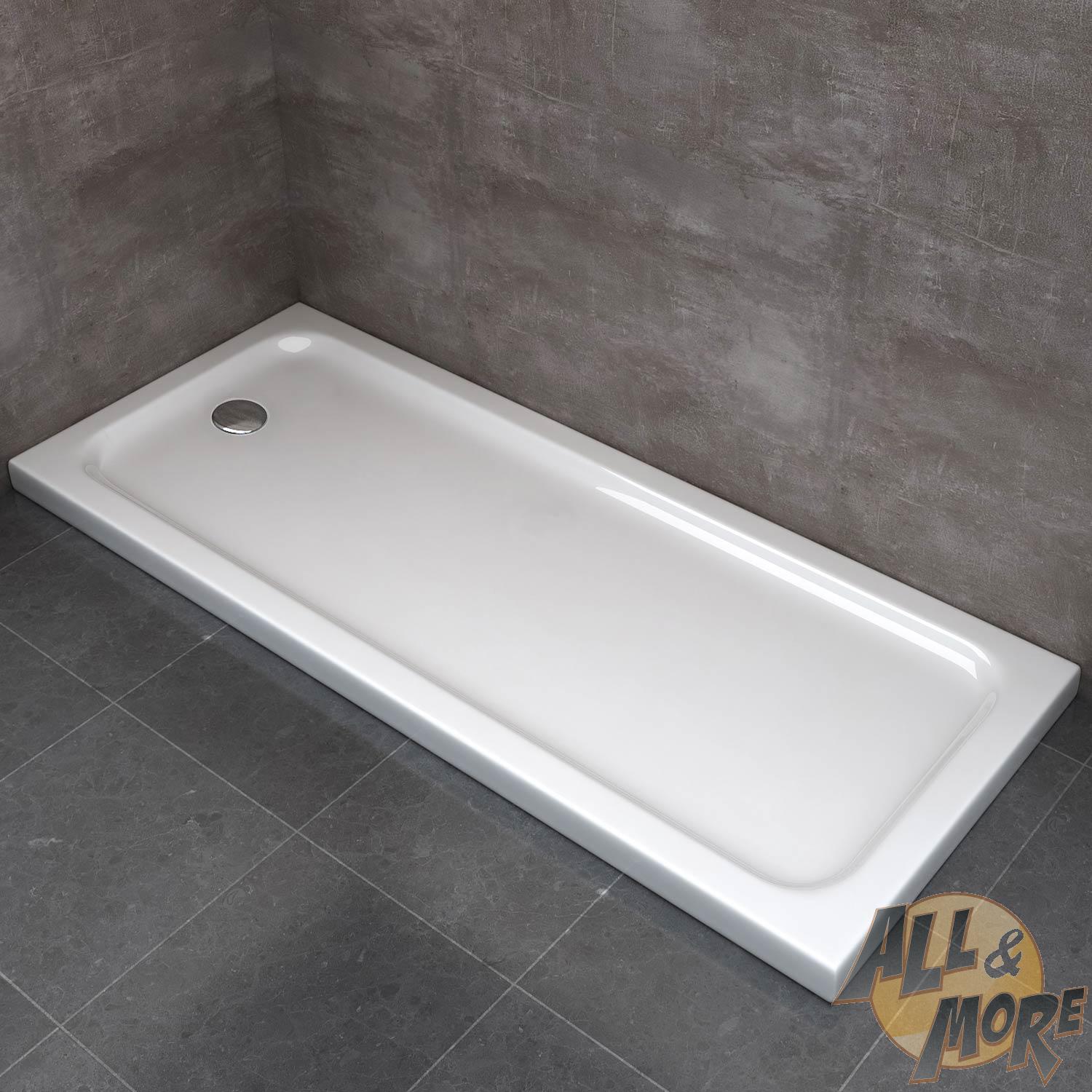 Sostituzione Piatto Doccia Detrazione.Piatto Doccia Kit Sostituzione Vasca Da Bagno Acrilico 5 Cm Flat 70x170 Bianco Ebay