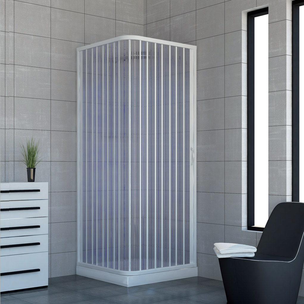 CABINE DE DOUCHE PAROI  DE DOUCHE EN PVC  ACQUARIO 90x90 