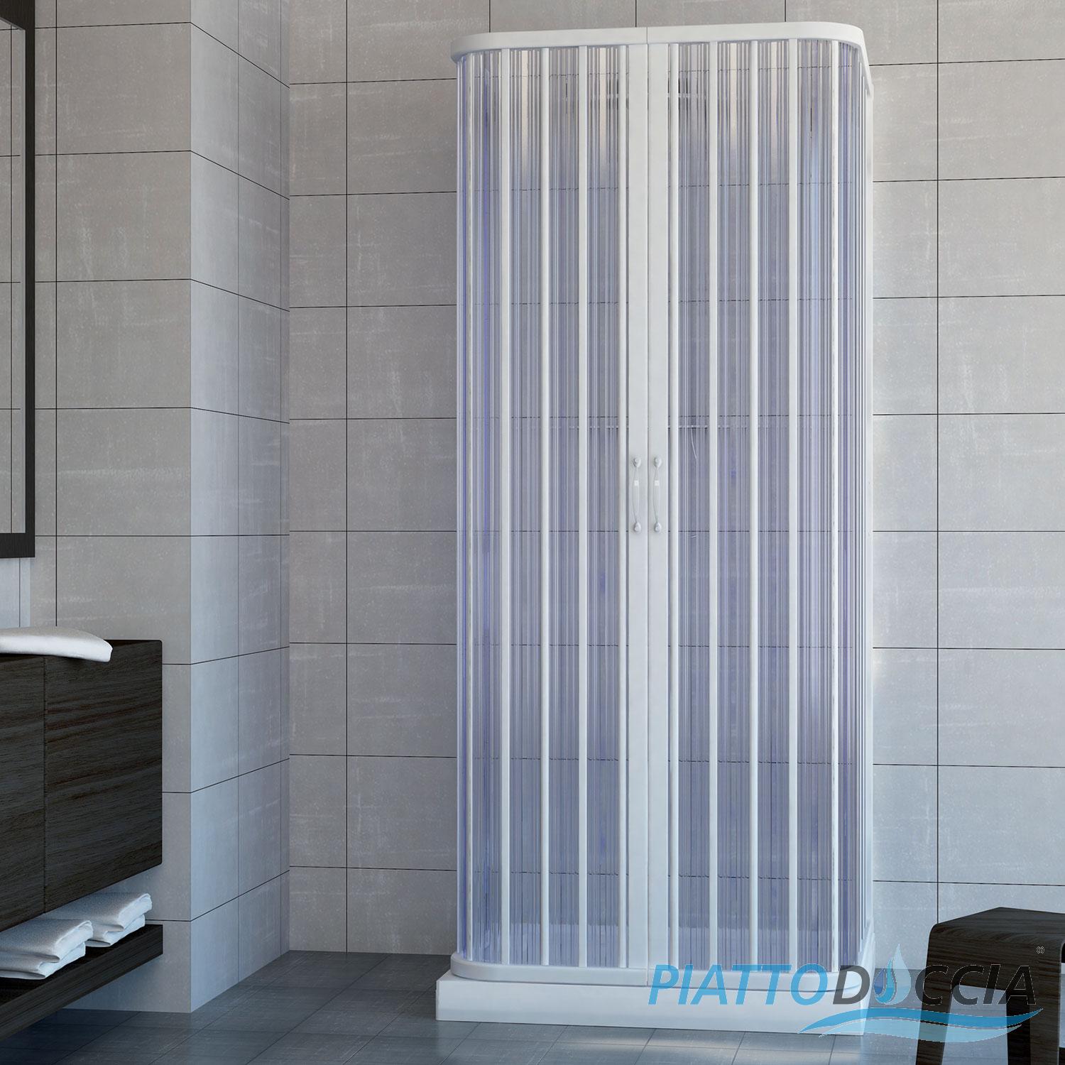 CABINE DE DOUCHE 3 PAROIS  PAROI  DE DOUCHE EN PVC  70x100 2 