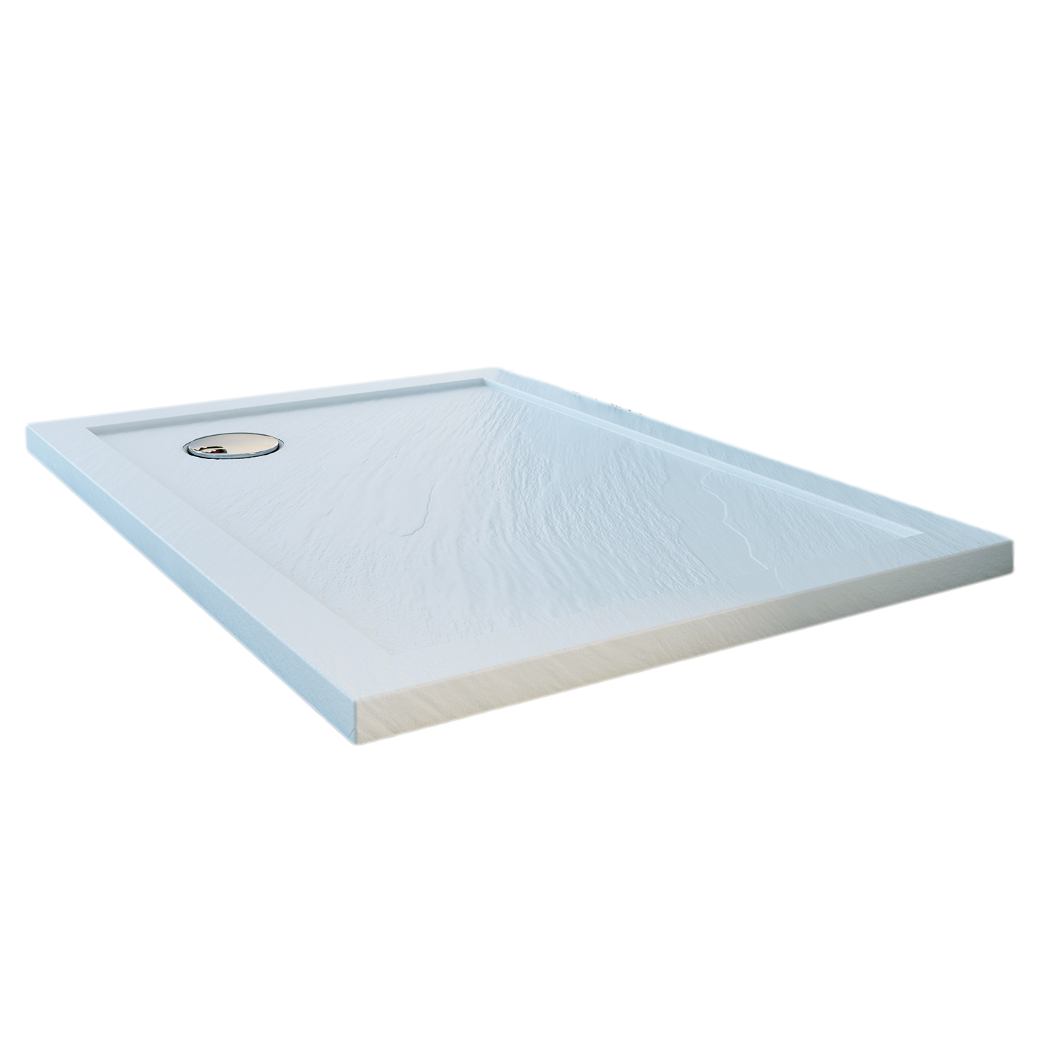 Piatto Doccia Angolare 120x120.Piatto Doccia Acrilico 100x100 Quadrato Angolare Ultra Slim Bagno Bianco Pietra Ebay