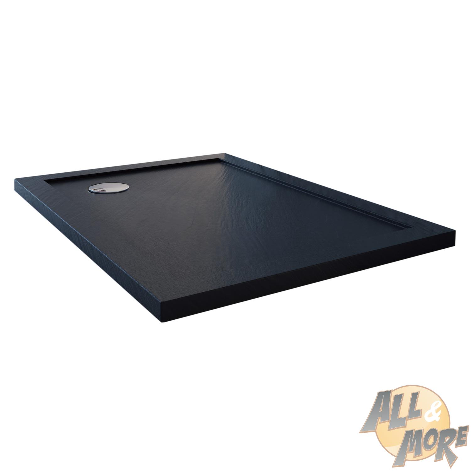 Piatto Doccia 80x90 Stondato.Piatto Doccia Acrilico 80x90 Rettangolare Angolare Ultra Slim Bagno Solid Pietra Ebay